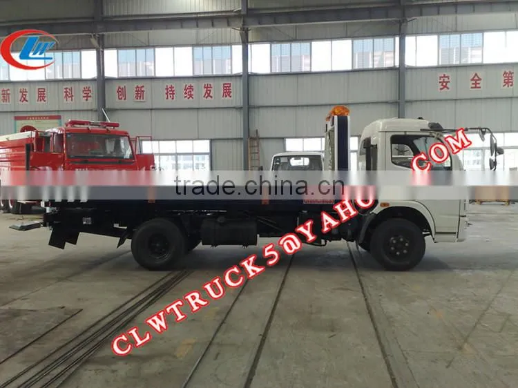2015 EuroIII or EuroIV Factory Price Dongfeng 4 ton tow truck,4x2 car towing equipment
