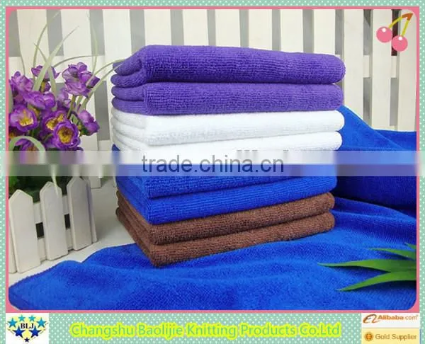 2014 Hot sales customized perfect appearance durable microfiber hotel towel