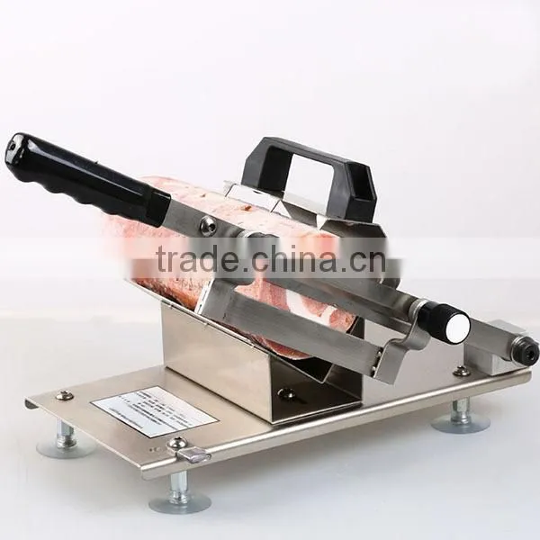 New design manual Frozen Meat slicer Automatic meat-sending device Frozen Meat slicing machine