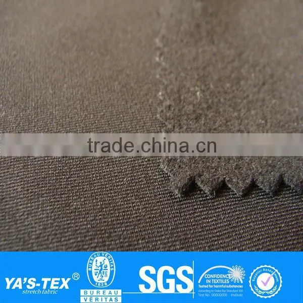 One side tricot brushed fabric