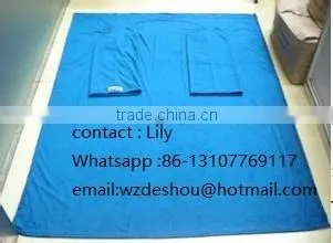 2015 China manufacturer adult polyester coral/polar fleece snuggie tv blanket with sleeves