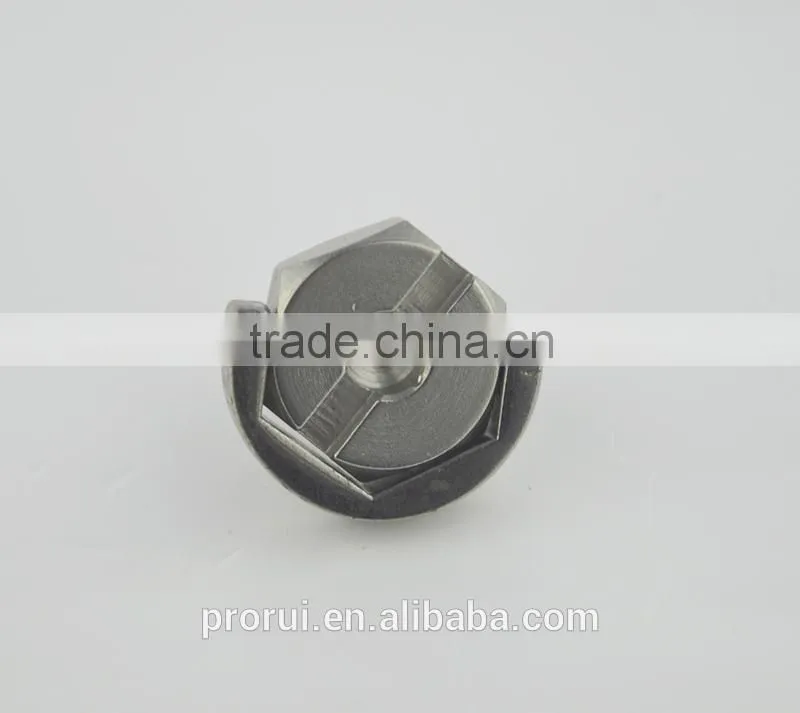 Ideas for mini company Professional Manufacturer hidden camera screw stainless steeel 1/4'' D ring slotted camera screw