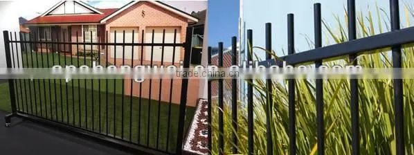 High quality ornamental steel fence (supplier)