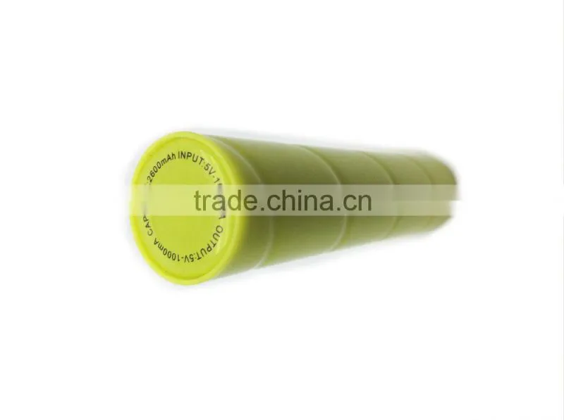 Plastic Material Lithium Battery Mini Size Power Bank