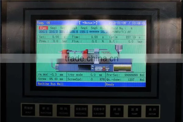 crates plastic injection machine LSF418