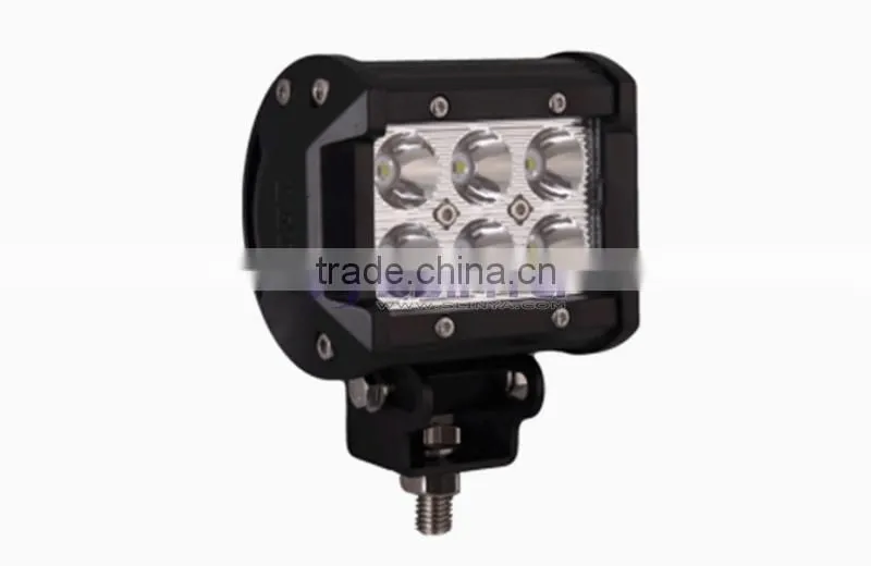 DC10-30V 6 LED 6000K Color Temperature 18W Offroad Light Bars