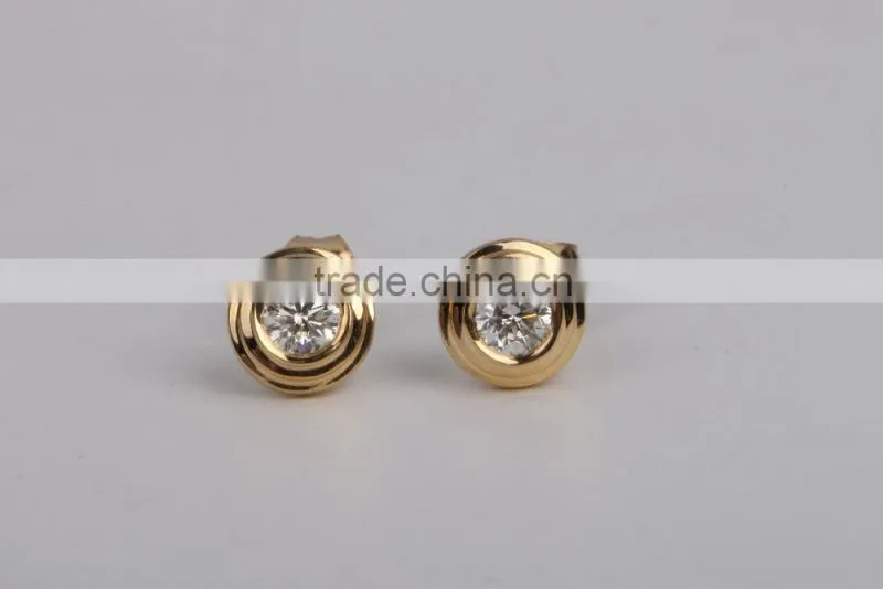 2015 Design Jewelry Gold Earring Designs