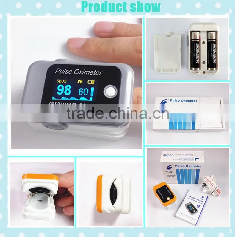 Hot sales bluetooth no screen Fingertip pulse oximeter(CE-certified)