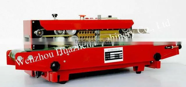continuous band sealer FR-900I pvc heat sealer plastic bag machine sealing bag machine
