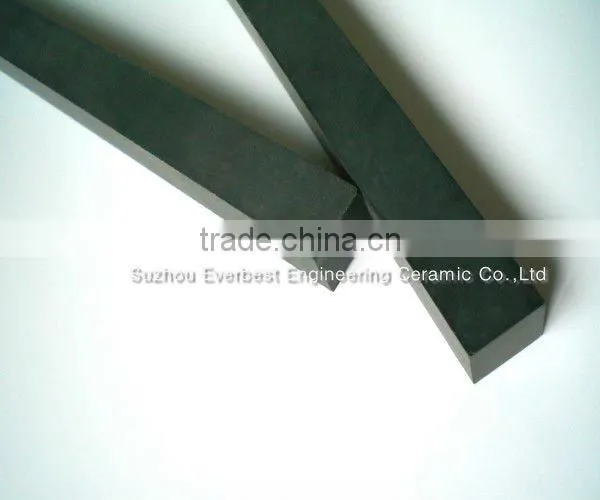 high Precision silicon carbide(SSic) ceramic bar