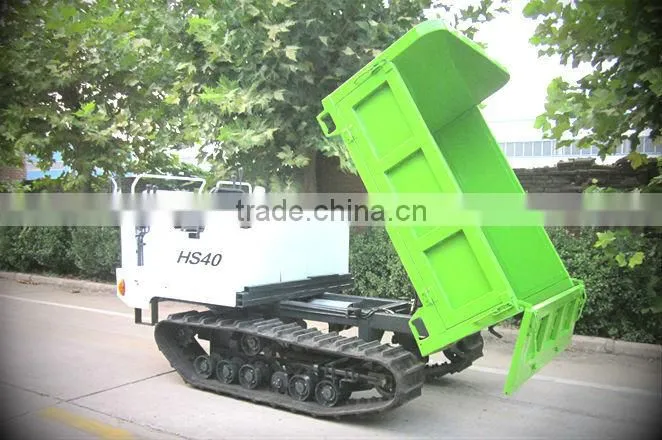 Tracked Dumper Truck for sale,53hp,load 2280kgs,Hydrostatic Transmission with CE