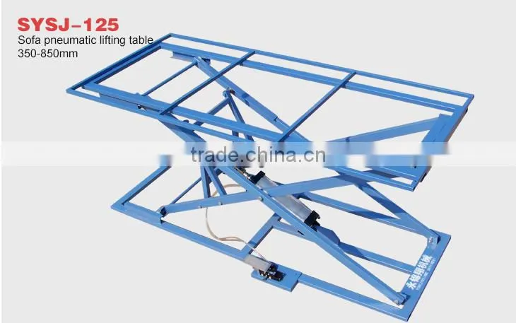 Sofa pneumatic lifting table