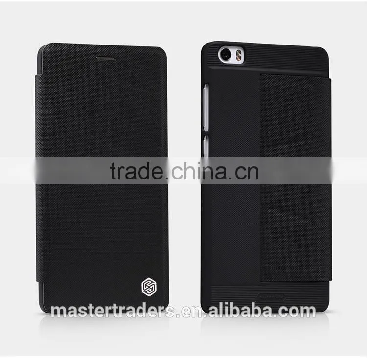 Original NILLKIN Ming Series Stand Holder Flip Wallet PU Leather Case With Card Slot For Xiaomi Note MT-3362