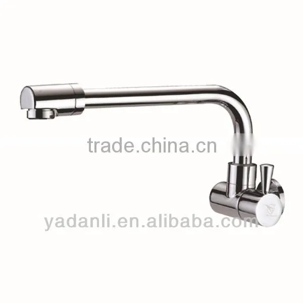 wall mounted kitchen faucet with long spray 1034