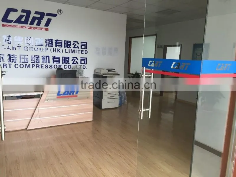 Permanent Magnet 0.8 Mpa screw compressor with silent compressor
