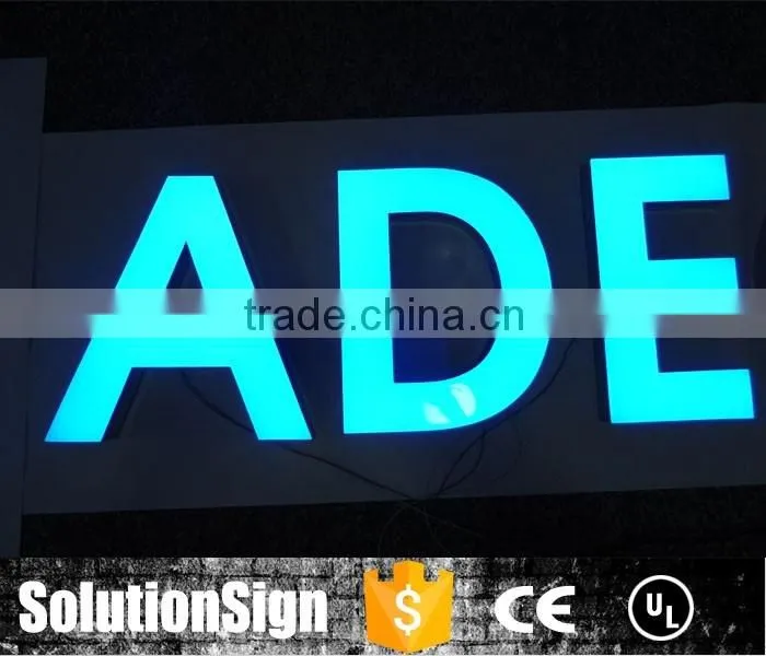 Custom Made Outdoor 3D LED Company Logo Sign Custom LED Signs