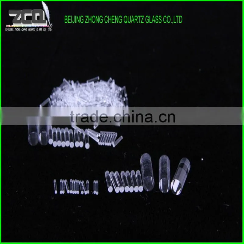Clear Capillary Quartz Glass Rods