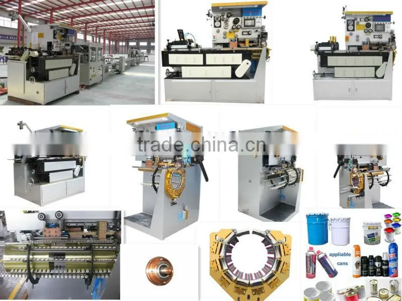 Automatic big bucket coating machine/tin can paints coating equipment/internal and external caoting machine