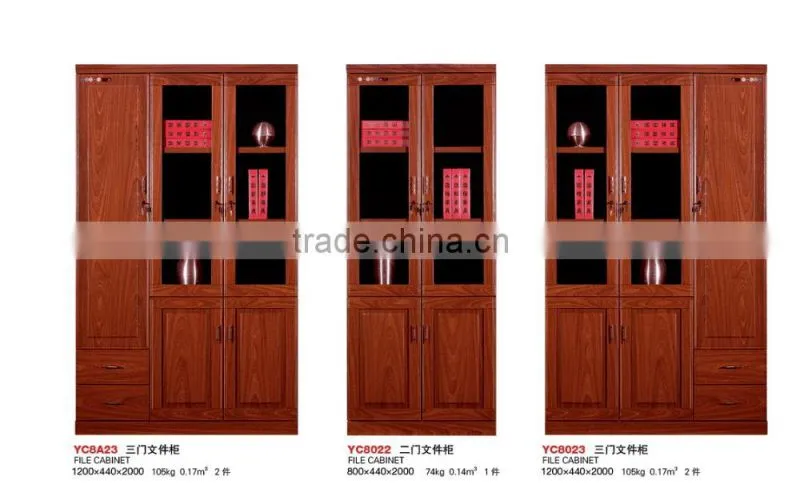 Chinese antique design wooden bookshelf
