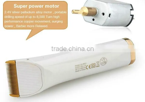 Cordless and powerful electric pet dog hair clipper