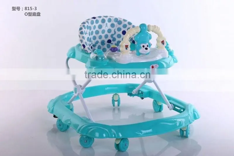 baby in a walker/baby walker with 8 swivel wheels/rolling baby walker