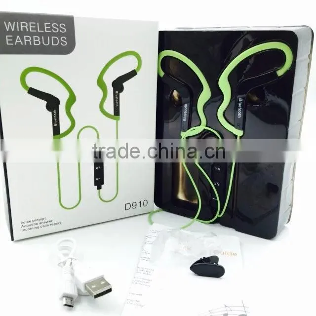 Sport wireless bluetooth ear hook earphone