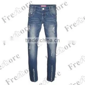 High Spandex Lady's Jeans