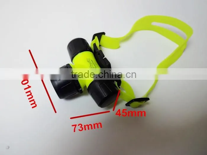 Onlystar GS-6013 long range underwater diving waterproof led headlamp