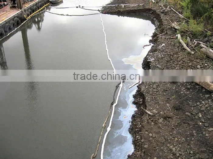 Absorbent Boom For Fast Oil Spill Cleanup