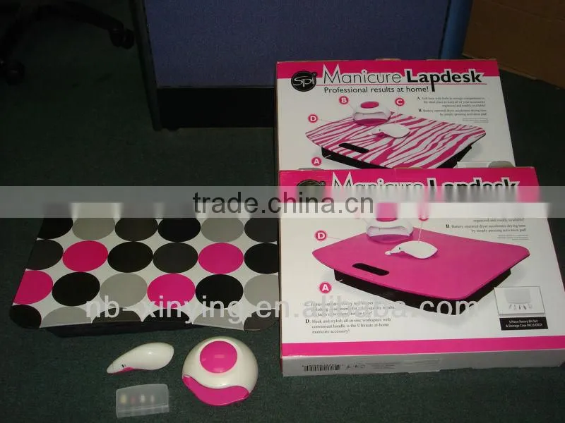 New design Cheap Laptop Desk with Manicure set