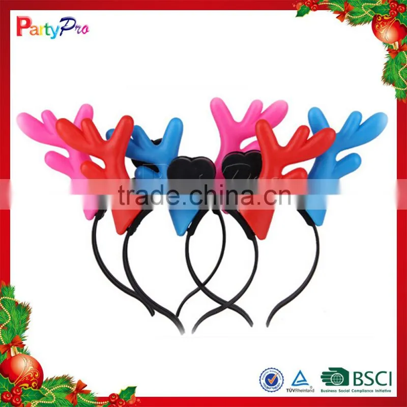 2015 Party Decoration Christmas Head Hoop with LED Light Decoration