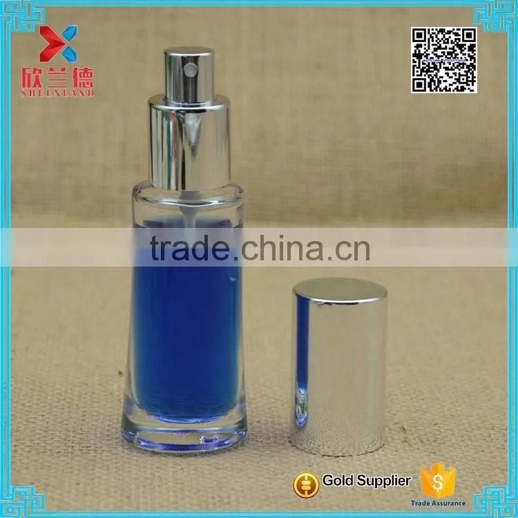 wholesale spray pump perfume bottle/30ml cometic packing bottle