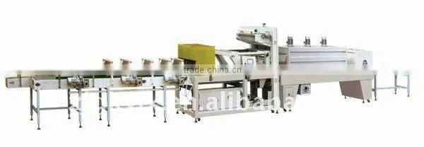 shrink packaging machine production line/shrinking packag