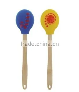 Eco-friendly silicone cake knife spatula