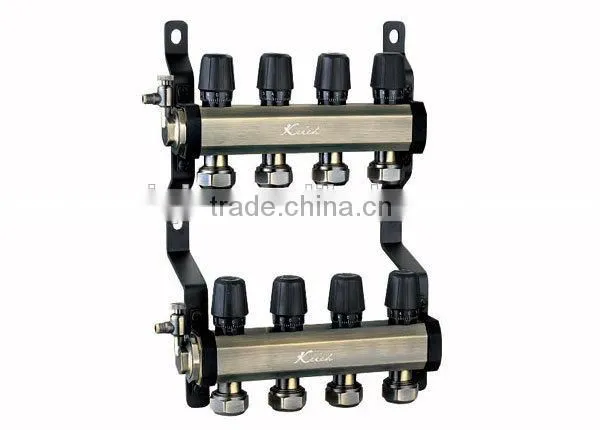2 ways valve manifold brass underfloor heating manifolds digital manifold