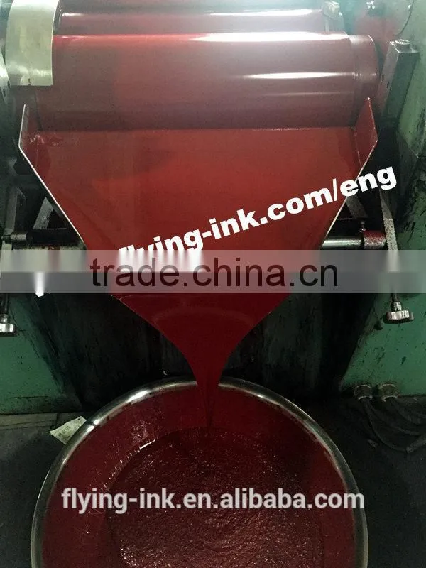 Magenta Sublimation ink on offset press