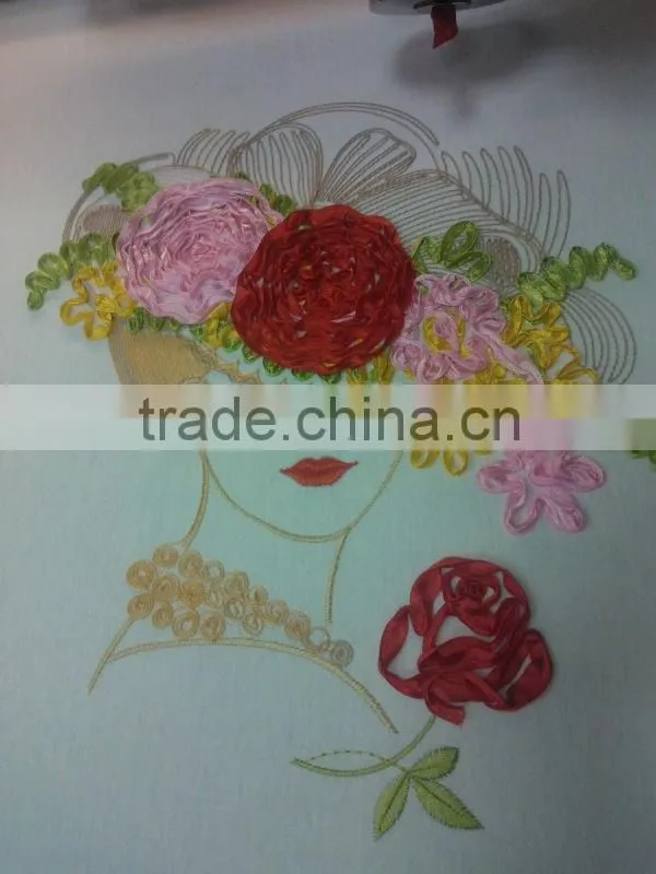 easy Cording device and Ribbon device for embroidery machine