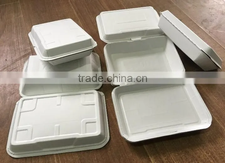Fully automatic paper meal box direct forming machine