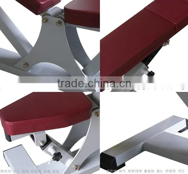 Plat/incline combo bench / Gym Equipment/ Rack