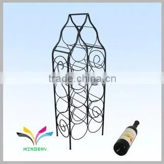 Eco-friendly Feature and Metal Heavy Duty Scale Wine Home Decoration Rack