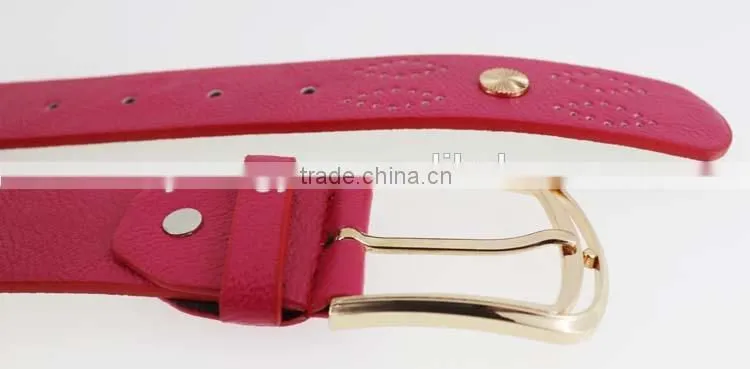 2015 Women's fashion studded beads belt with metal beads in yiwu