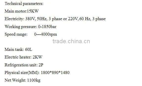 CRI100L Common Rail Diesel Fuel Pump Test Bench