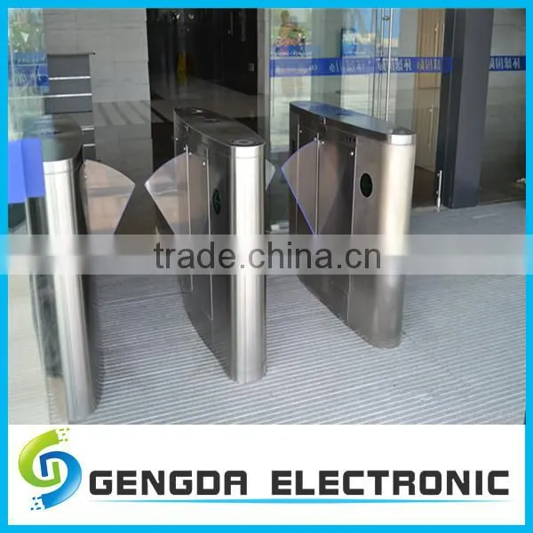 304 stainless steel modern design full automatic electric flap barrier gate for parking lots