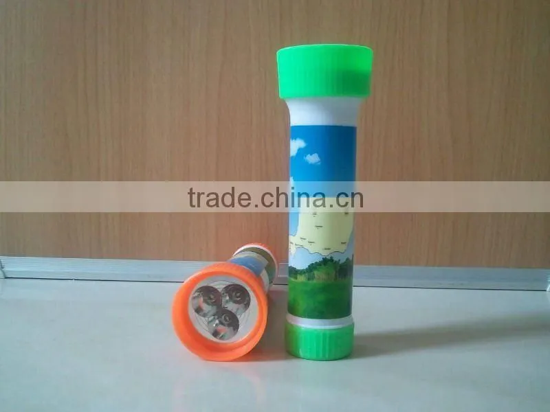 2 D size battery plastic flashligt led bulb