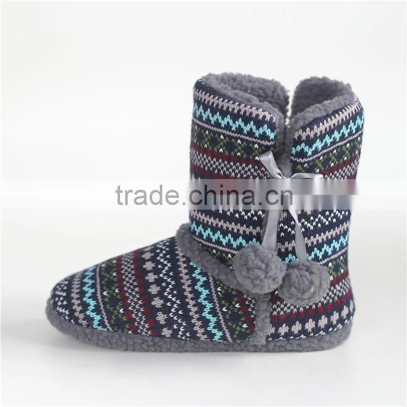 Ladies slipper boot