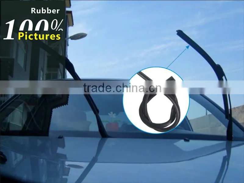 popular flat wiper blade, wiper blade rubber strip , banana wiper blade S850