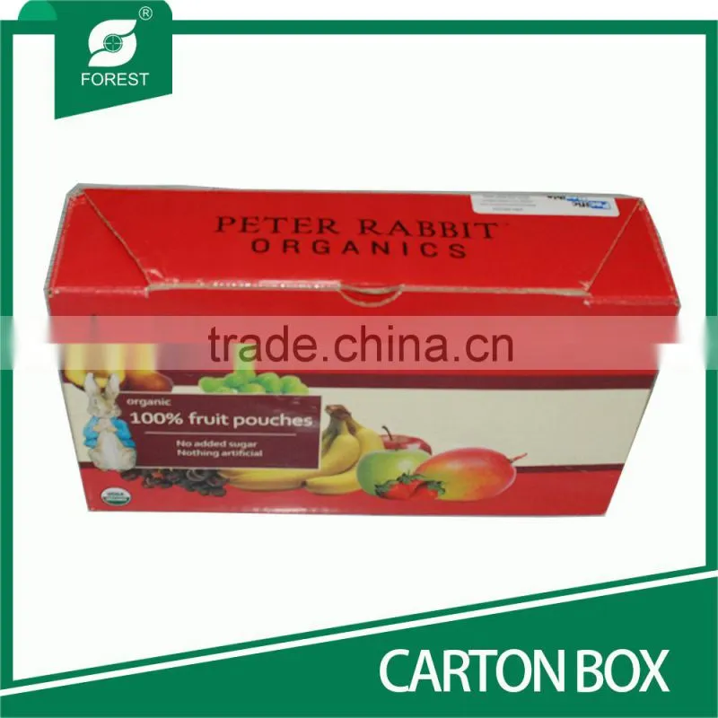 CHINA MADE COARDBOARD FRUIT BOXES FOR PACKING BANANAS