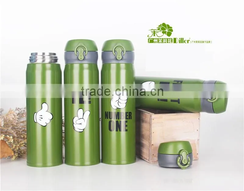 sport vacuum flask Stainless steel thermos sports water bottle