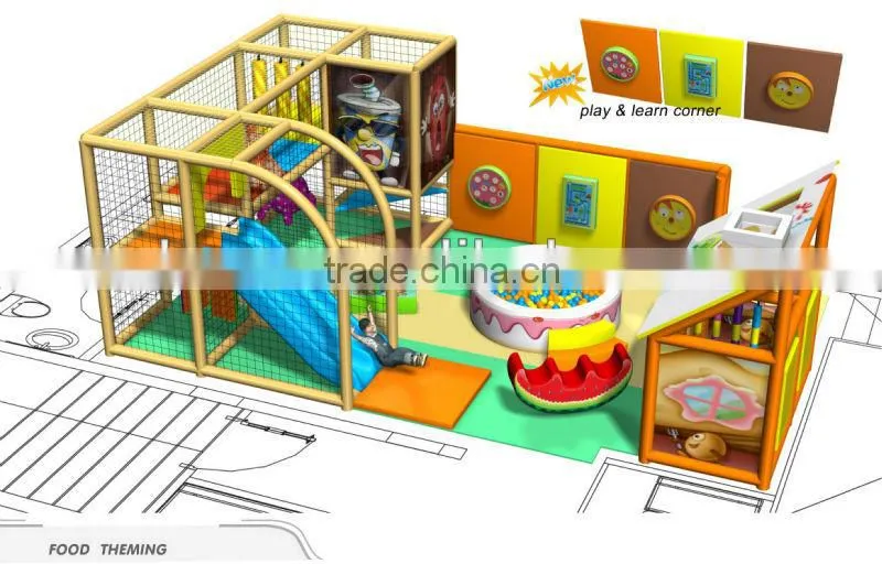 Cheer Amusement children indoor food theme kids' amusement park