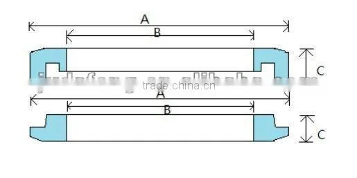 DN125 FM concrete pump forging flange